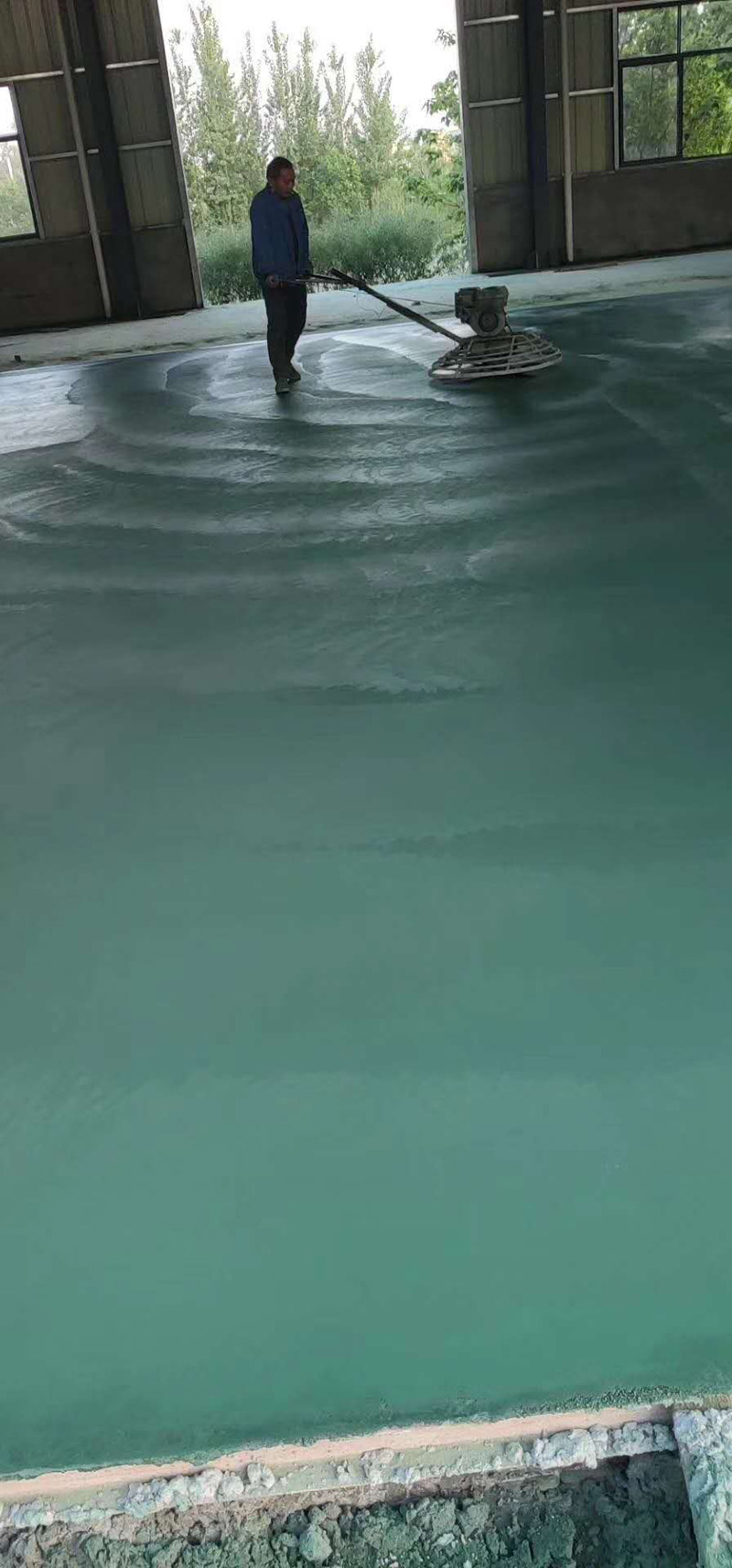邯郸某厂房耐磨地坪施工